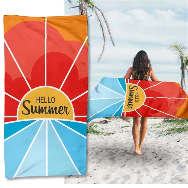 30 X 60 FULL COLOR TOWEL... from ASI 30208 A P Specialties / AP Specialties