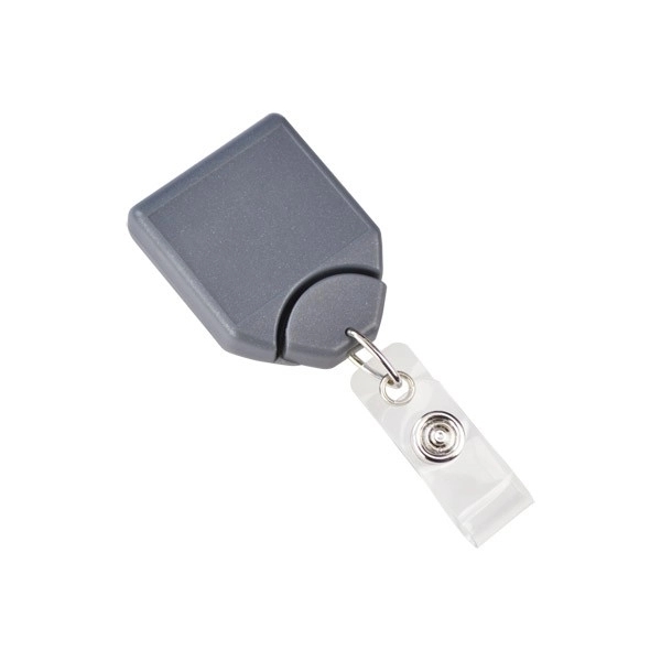 Custom square Badge Reels with Full Color Label.... from ASI 62088 IDProductsource