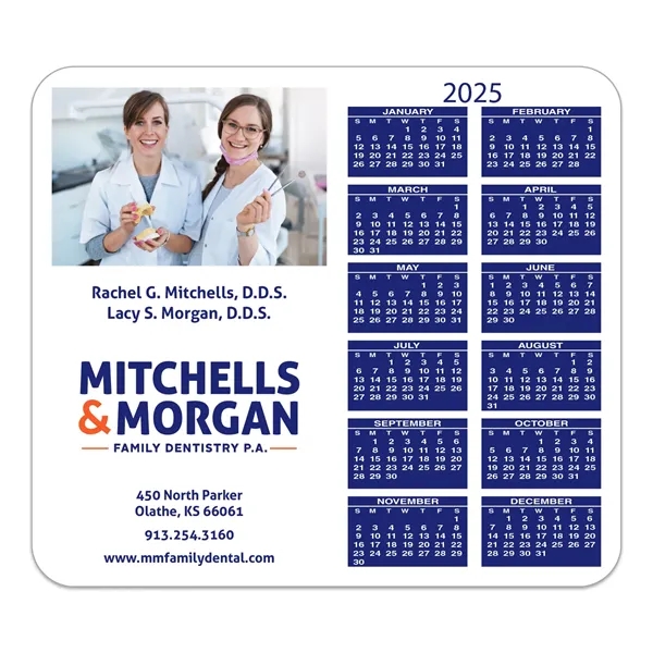 Soft Surface Calendar Mouse Pads.... from ASI 56950 Gill Studios Inc / Gill-Line®