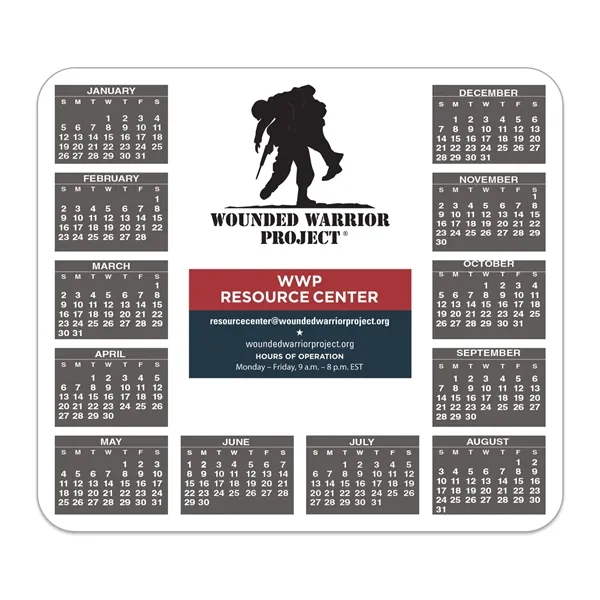Soft Surface Calendar Mouse Pads.... from ASI 56950 Gill Studios Inc / Gill-Line®