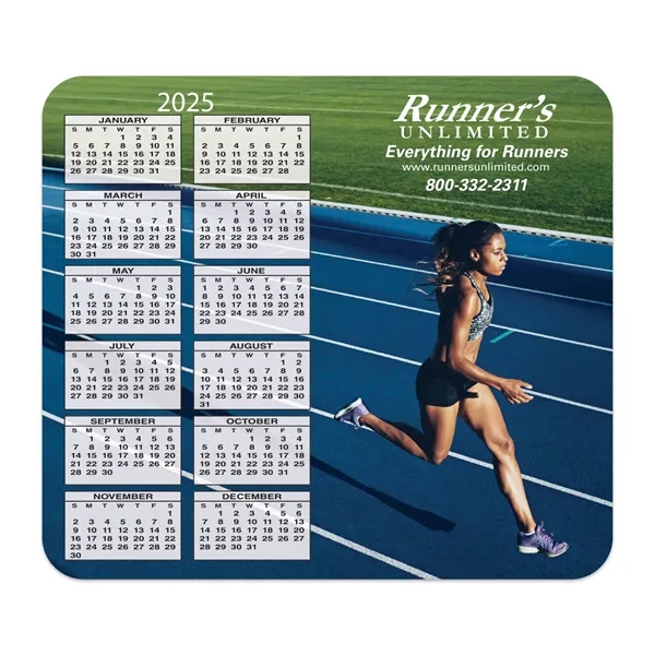 Hard Surface Calendar Mouse Pads with Vertical Left Calendar.... from ASI 56950 Gill Studios Inc / Gill-Line®