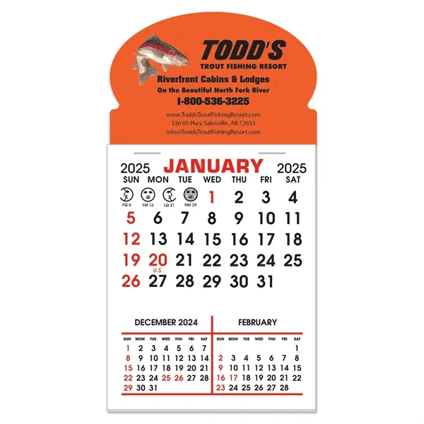 13-month calendar pads in full color that are stapled for extra... from ASI 56950 Gill Studios Inc / Gill-Line®