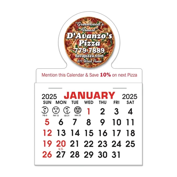 13-month calendar pads in full color that are stapled for extra... from ASI 56950 Gill Studios Inc / Gill-Line®