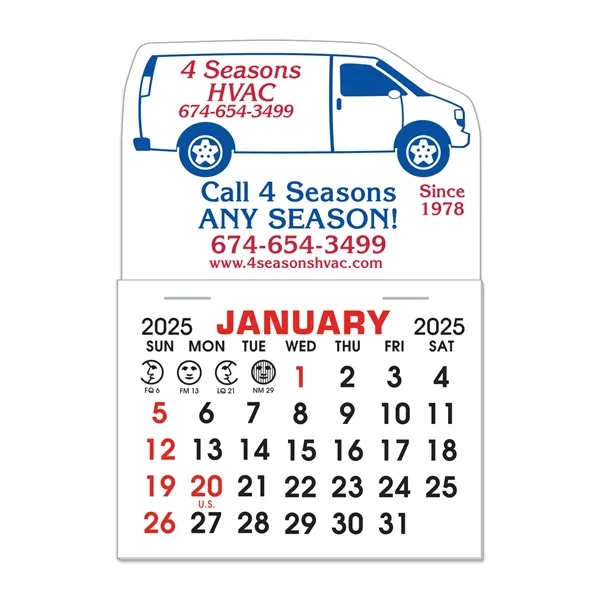 13-month calendar pads in full color that are stapled for extra... from ASI 56950 Gill Studios Inc / Gill-Line®