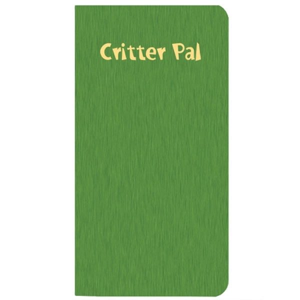 Saddle stitched shimmer cover pet journal for photo, ID and medical... from ASI 76575 Payne Publishers Inc / Payne Publishers