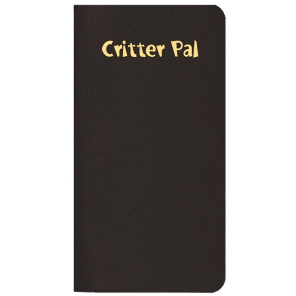 Saddle stitched leatherette cover pet journal for photo, ID and medical... from ASI 76575 Payne Publishers Inc / Payne Publishers