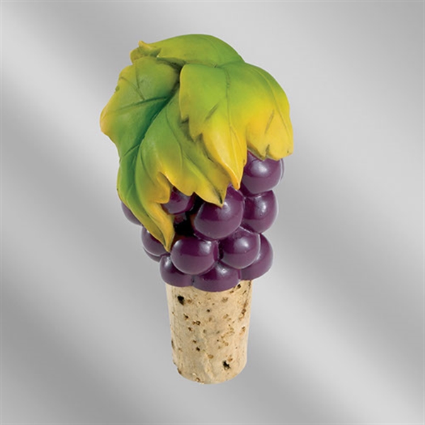 Poly Resin Emblem Wine Bottle Cork.... from ASI 55610 Gempire/Floral Promotions
