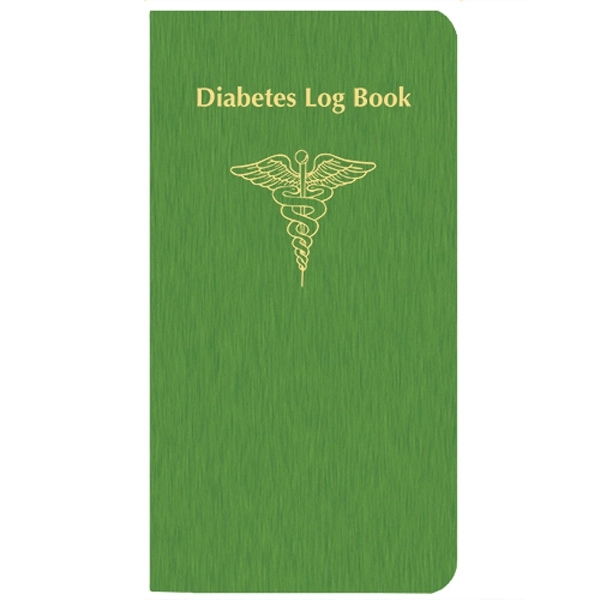Saddle-stitched, diabetes Health  log book with shimmer cover. 56 pages... from ASI 76575 Payne Publishers Inc / Payne Publishers