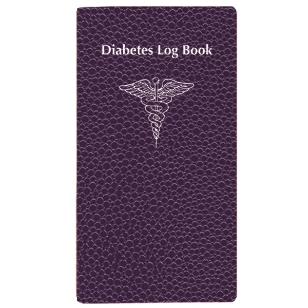 Saddle-stitched, diabetes Health log book with cobblestone cover. 56 pages... from ASI 76575 Payne Publishers Inc / Payne Publishers