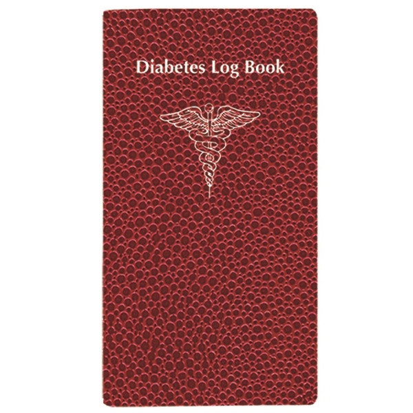 Saddle-stitched, diabetes Health log book with cobblestone cover. 56 pages... from ASI 76575 Payne Publishers Inc / Payne Publishers