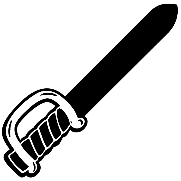 24" Foam Sword... from ASI 54886 Foamworx / FoamWorx