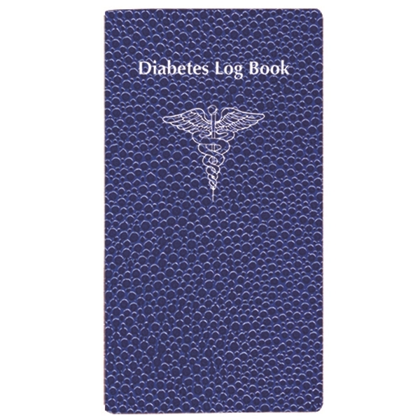 Saddle-stitched, diabetes Health log book with cobblestone cover. 56 pages... from ASI 76575 Payne Publishers Inc / Payne Publishers