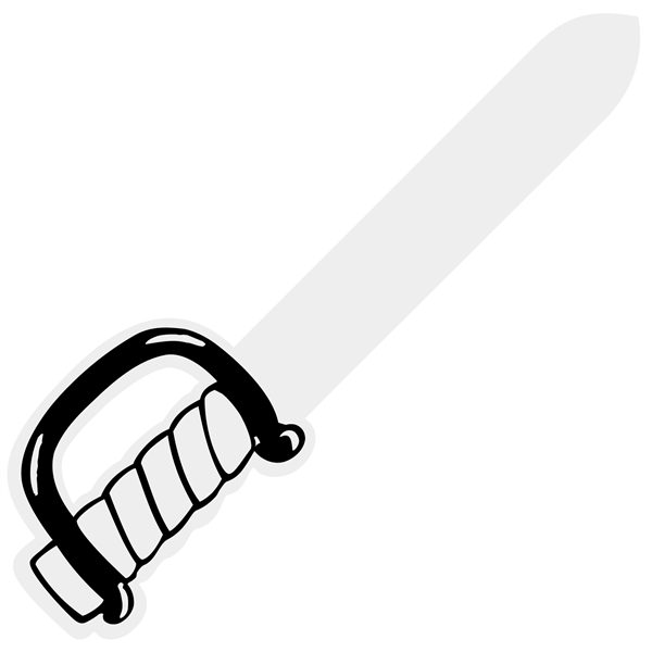 24" Foam Sword... from ASI 54886 Foamworx / FoamWorx