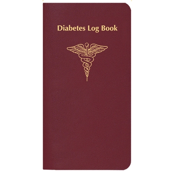 Saddle-stitched, diabetes Health log book with leatherette cover. 56 pages... from ASI 76575 Payne Publishers Inc / Payne Publishers