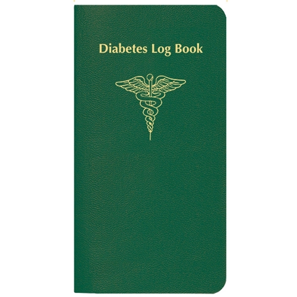 Saddle-stitched, diabetes Health log book with leatherette cover. 56 pages... from ASI 76575 Payne Publishers Inc / Payne Publishers