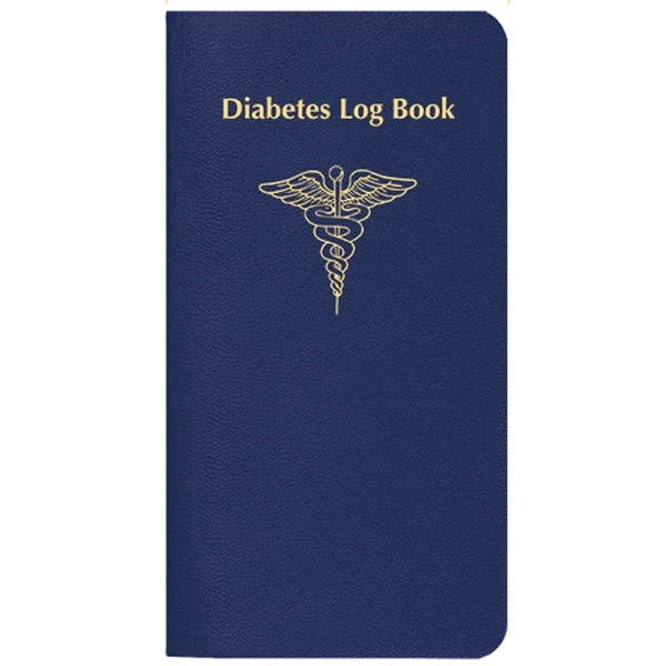 Saddle-stitched, diabetes Health log book with leatherette cover. 56 pages... from ASI 76575 Payne Publishers Inc / Payne Publishers