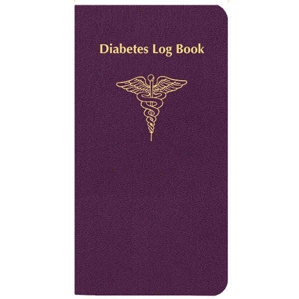Saddle-stitched, diabetes Health log book with leatherette cover. 56 pages... from ASI 76575 Payne Publishers Inc / Payne Publishers