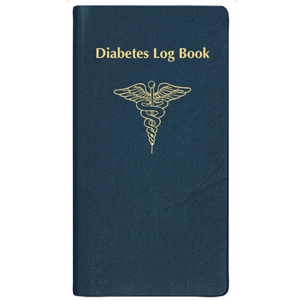 Saddle-stitched, diabetes Health log book with continental vinyl cover. 56 pages... from ASI 76575 Payne Publishers Inc / Payne Publishers
