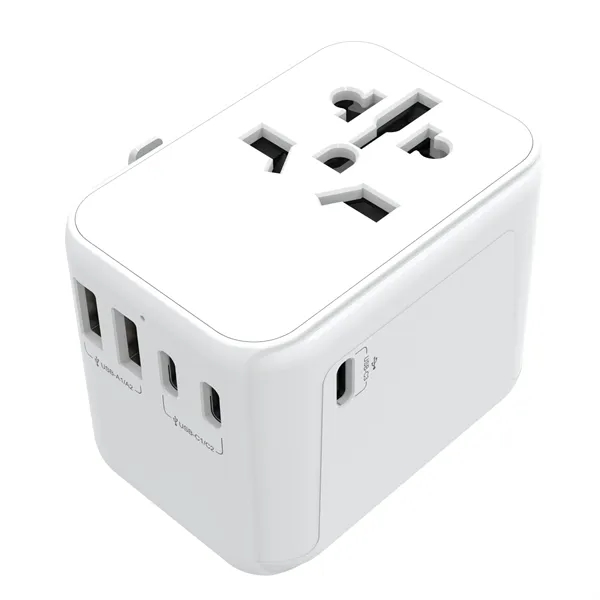 International Travel Adapter with 2 USB ports and 3 Type-C ports.... from ASI 68190 Lungsal / Lungsal