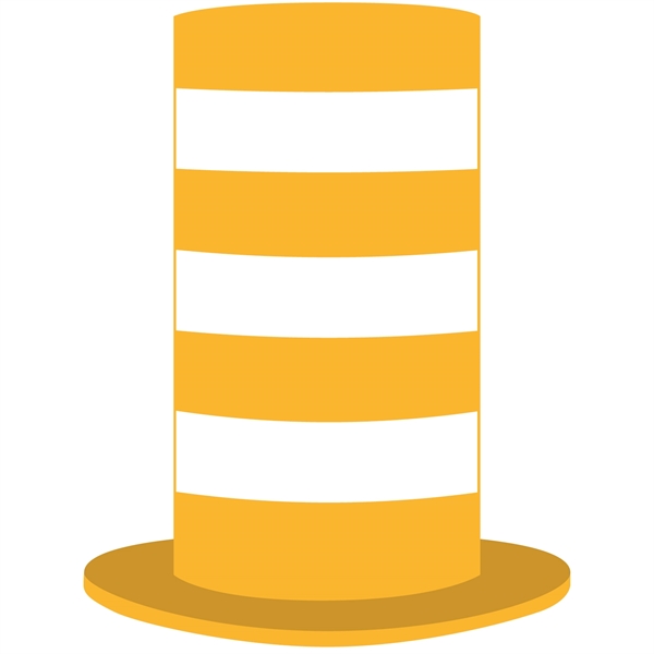 Top hat style open cell foam hat.... from ASI 54886 Foamworx / FoamWorx