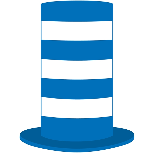 Top hat style open cell foam hat.... from ASI 54886 Foamworx / FoamWorx