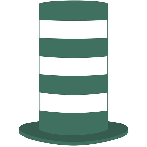 Top hat style open cell foam hat.... from ASI 54886 Foamworx / FoamWorx