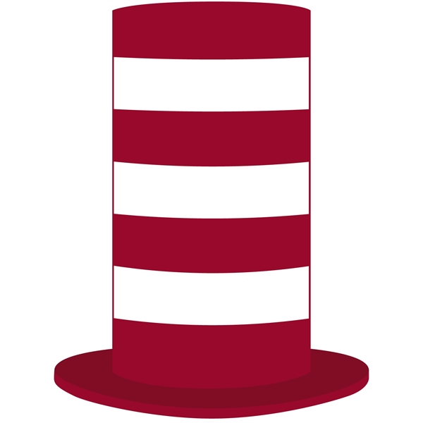 Top hat style open cell foam hat.... from ASI 54886 Foamworx / FoamWorx