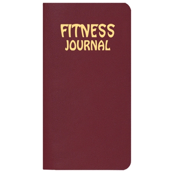 Fitness Health journal with leatherette cover, body measurements.... from ASI 76575 Payne Publishers Inc / Payne Publishers