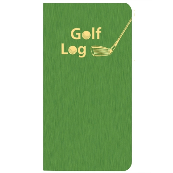 Saddle-stitched, golf log with shimmer cover.... from ASI 76575 Payne Publishers Inc / Payne Publishers