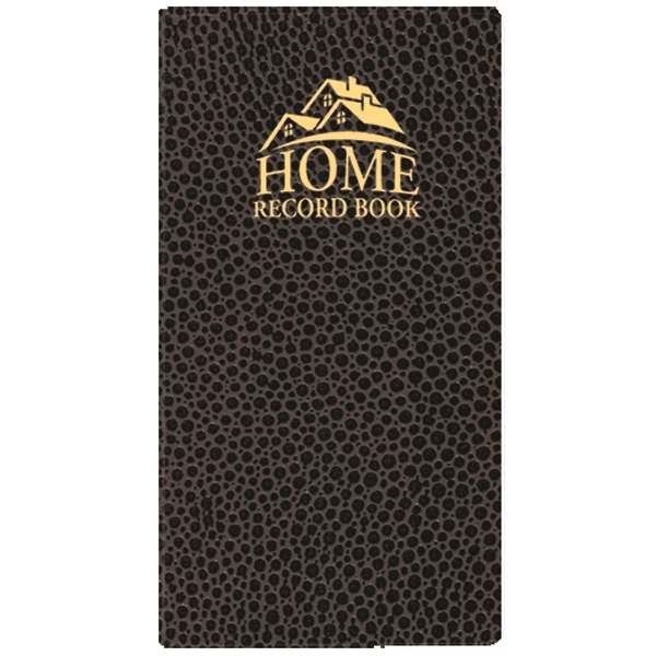 Saddle-stitched, Home Record Book with a cobblestone cover.... from ASI 76575 Payne Publishers Inc