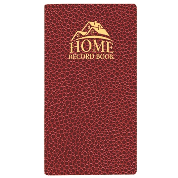 Saddle-stitched, Home Record Book with a cobblestone cover.... from ASI 76575 Payne Publishers Inc