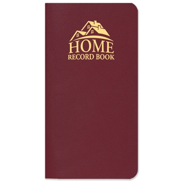 Saddle-stitched, Home Record Book with a leatherette cover.... from ASI 76575 Payne Publishers Inc