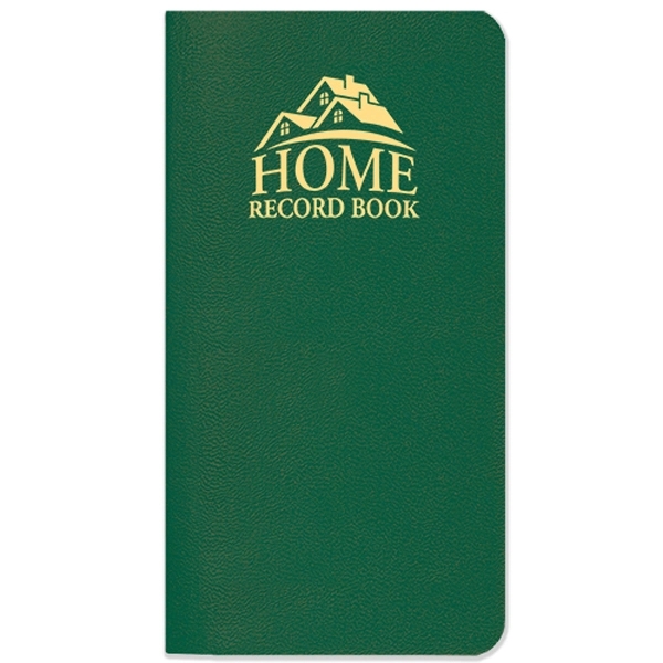 Saddle-stitched, Home Record Book with a leatherette cover.... from ASI 76575 Payne Publishers Inc