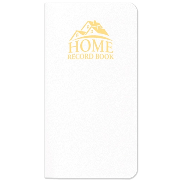 Saddle-stitched, Home Record Book with a leatherette cover.... from ASI 76575 Payne Publishers Inc