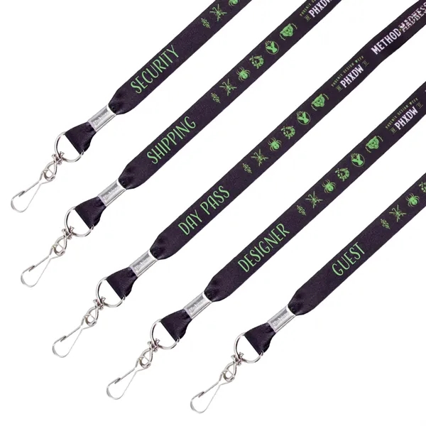 Variable Data Dye Sublimated Lanyard... from ASI 62088 IDProductsource