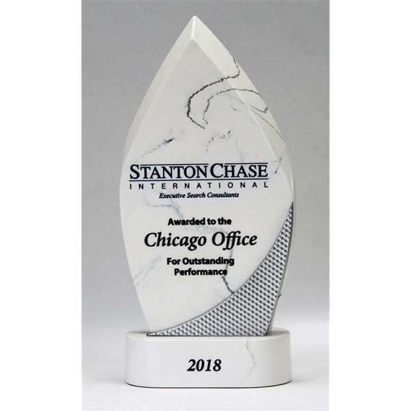 Cast stone award with a metallic accent makes this award stand... from ASI 89860 StoneyCreek / StoneyCreek®
