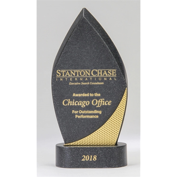 Cast stone award with a metallic accent makes this award stand... from ASI 89860 StoneyCreek / StoneyCreek®