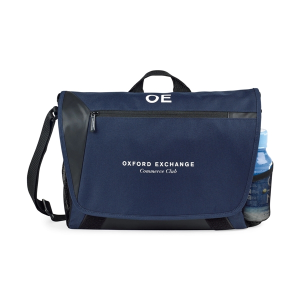 Computer messenger bag with laptop pocket (up to 15"), multiple pockets,... from ASI 56070 Gemline / Gemline®