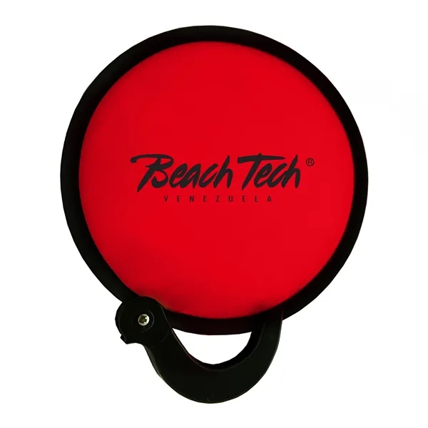 This collapsible folding fan is equipped with a plastic handle that... from ASI 52710 Lincoln Line