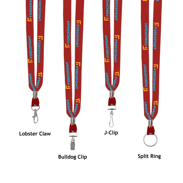 Made in the USA Standard Material Lanyards offer various widths, colors,... from ASI 31517 Admart Products / Admart Line