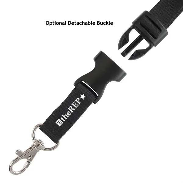Made in the USA Standard Material Lanyards offer various widths, colors,... from ASI 31517 Admart Products / Admart Line