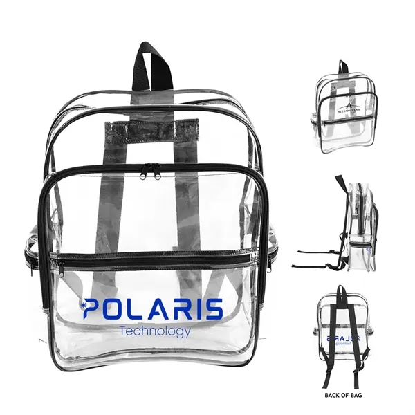 Clear vinyl backpack.... from ASI 31517 Admart Products / Admart Line