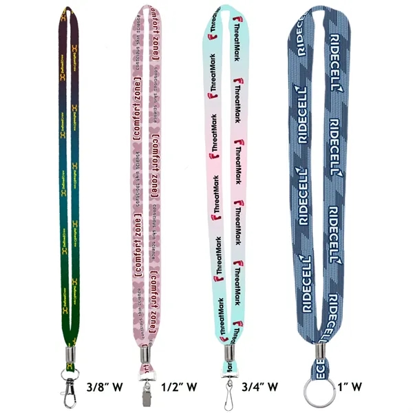 Made in the USA Recycled Ultra Material Lanyards offer various widths,... from ASI 31517 Admart Products / Admart Line