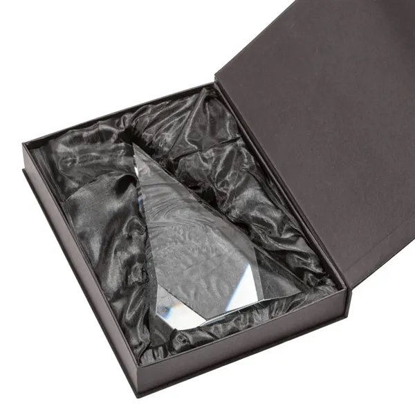 Recognize excellence with the bold and sparkling Optical Crystal Rochester Pyramid... from ASI 84592 St Regis Group / St Regis