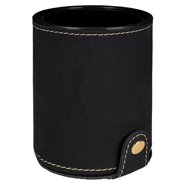 Leatherette dice cup with 5 dice and laser engraved graphics included.... from ASI 74601 Calico