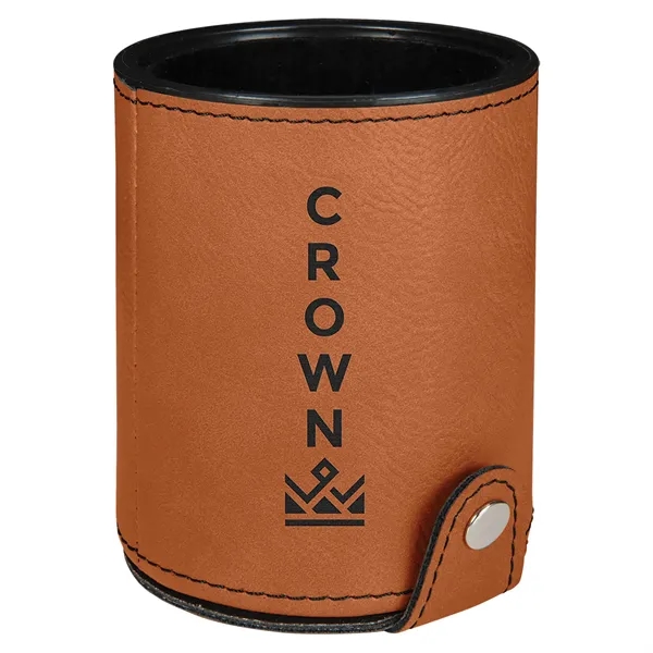 Leatherette dice cup with 5 dice and laser engraved graphics included.... from ASI 74601 Calico