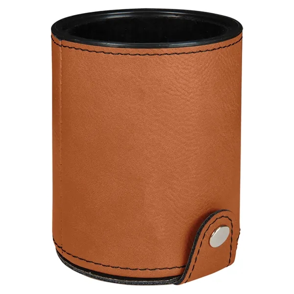 Leatherette dice cup with 5 dice and laser engraved graphics included.... from ASI 74601 Calico