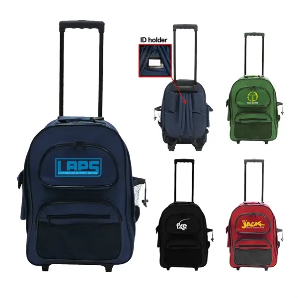 Rolling backpack school backpack.... from ASI 31517 Admart Products / Admart Line
