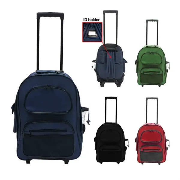 Rolling backpack school backpack.... from ASI 31517 Admart Products / Admart Line