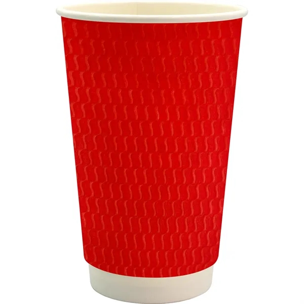 16 oz. Full Color Wave Paper Cup... from ASI 30208 A P Specialties / AP Specialties